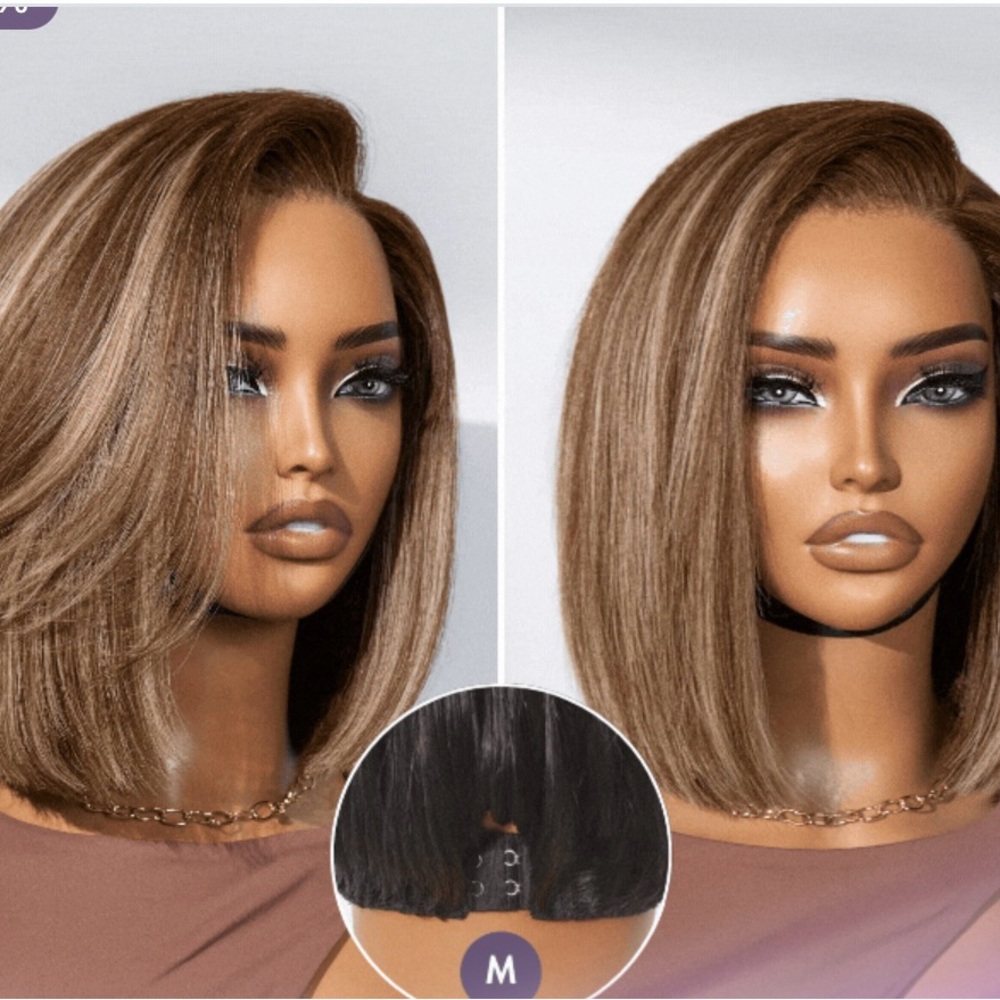 LUVME NEVER WORN All Day Comfort Human Hair Wig